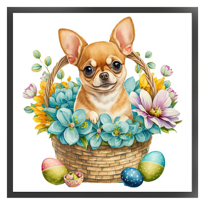 Puppy - 18CT Stamped Cross Stitch 30*30CM