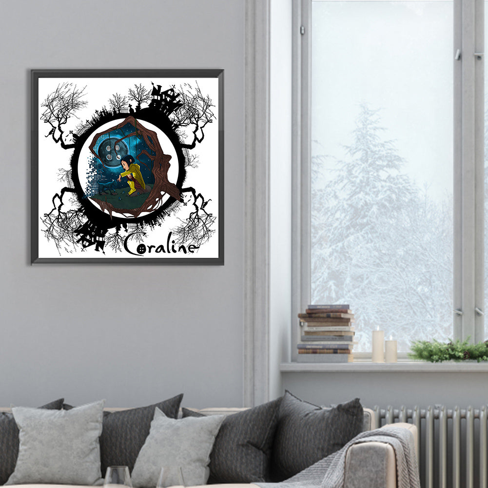 Coraline - Full Round Drill Diamond Painting 30*30CM