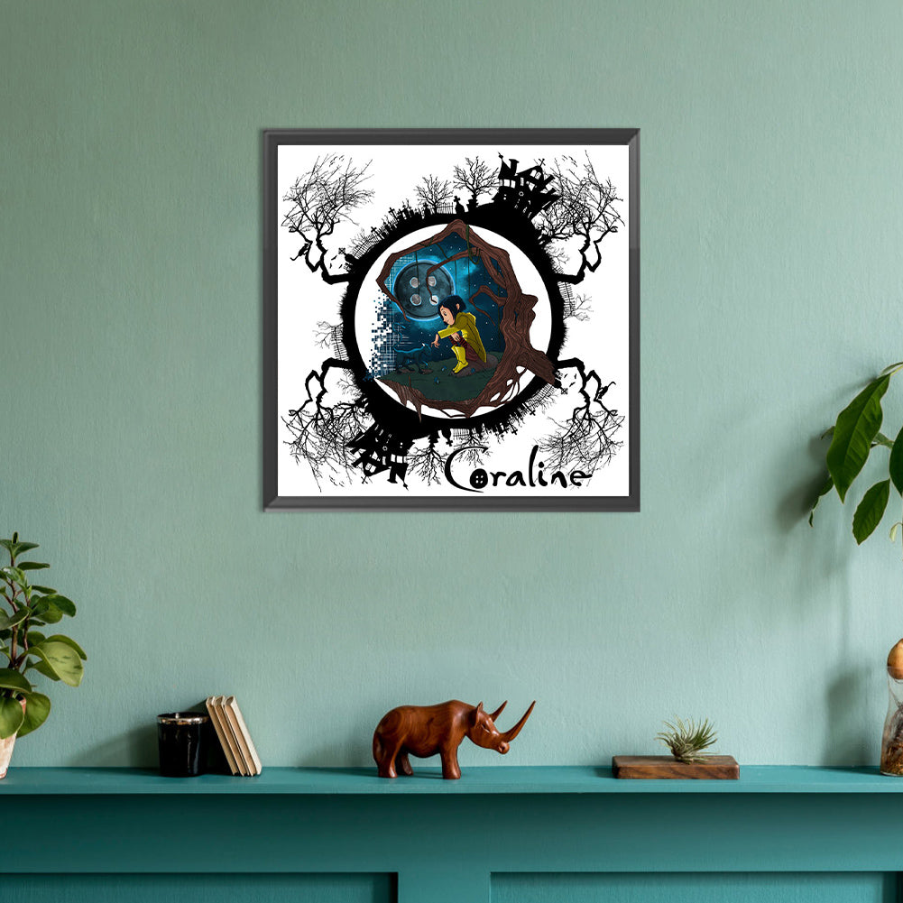 Coraline - Full Round Drill Diamond Painting 30*30CM