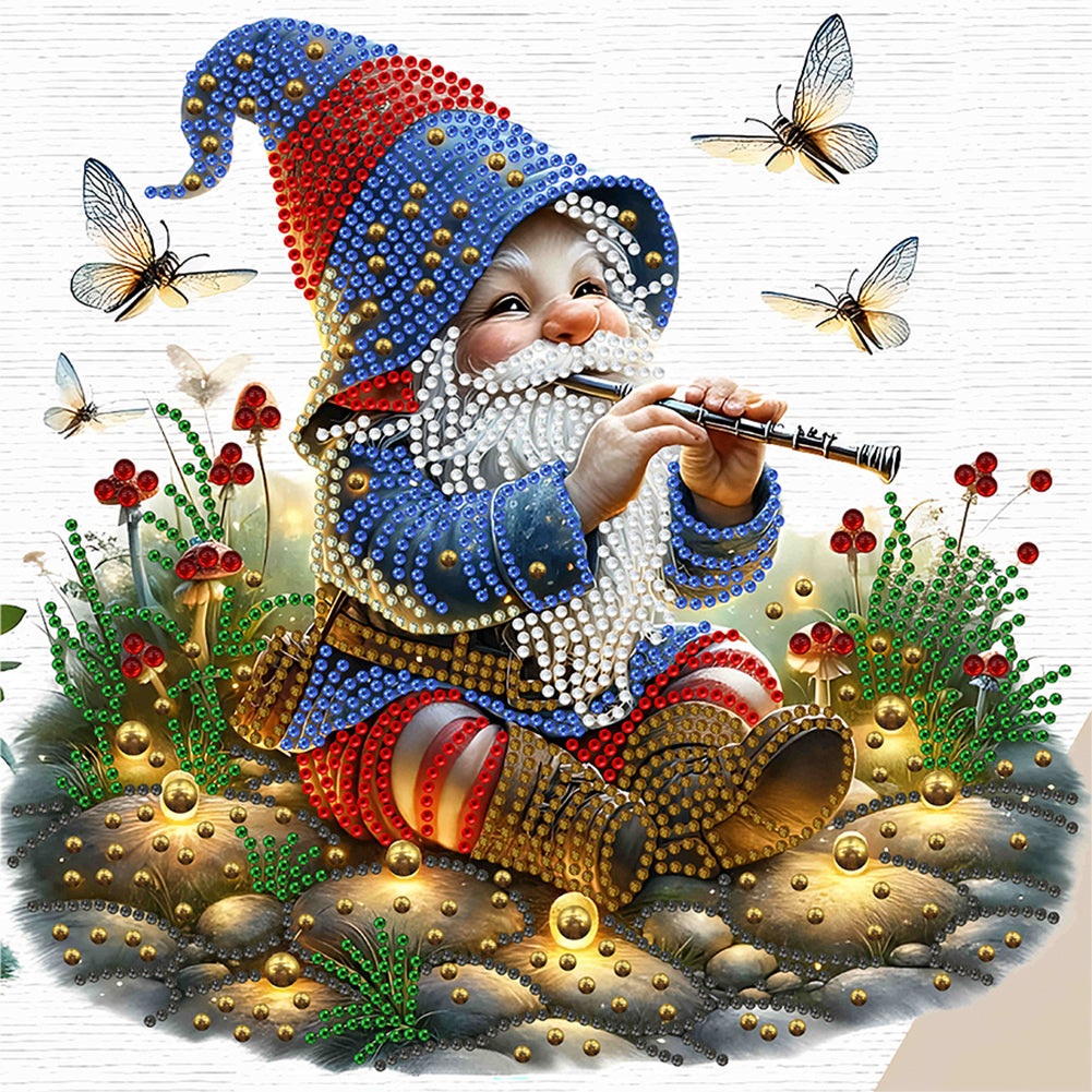 Easter Garden Gnome - Special Shaped Drill Diamond Painting 30*30CM