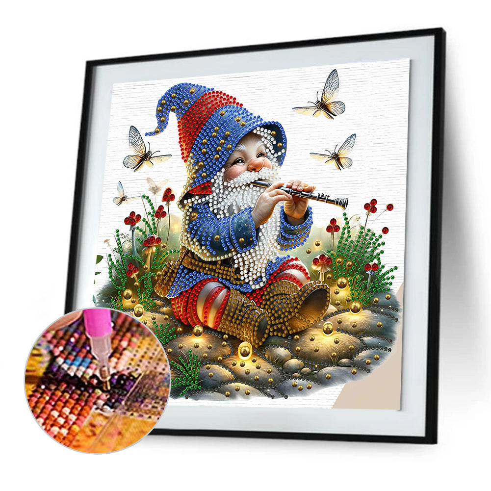 Easter Garden Gnome - Special Shaped Drill Diamond Painting 30*30CM