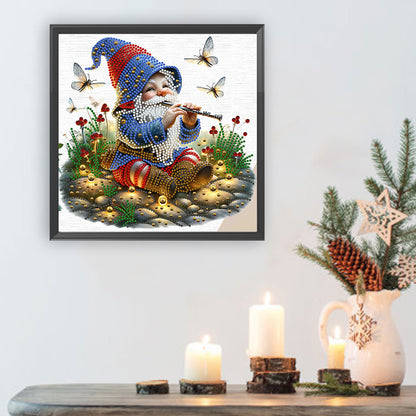 Easter Garden Gnome - Special Shaped Drill Diamond Painting 30*30CM