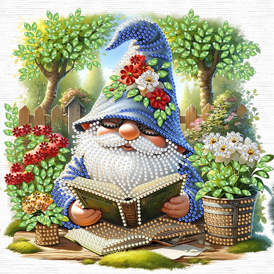 Easter Garden Gnome - Special Shaped Drill Diamond Painting 30*30CM