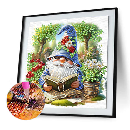 Easter Garden Gnome - Special Shaped Drill Diamond Painting 30*30CM