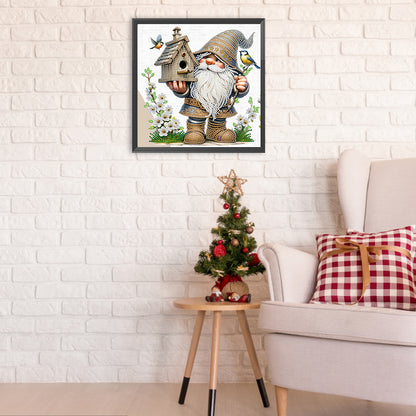 Easter Garden Gnome - Special Shaped Drill Diamond Painting 30*30CM