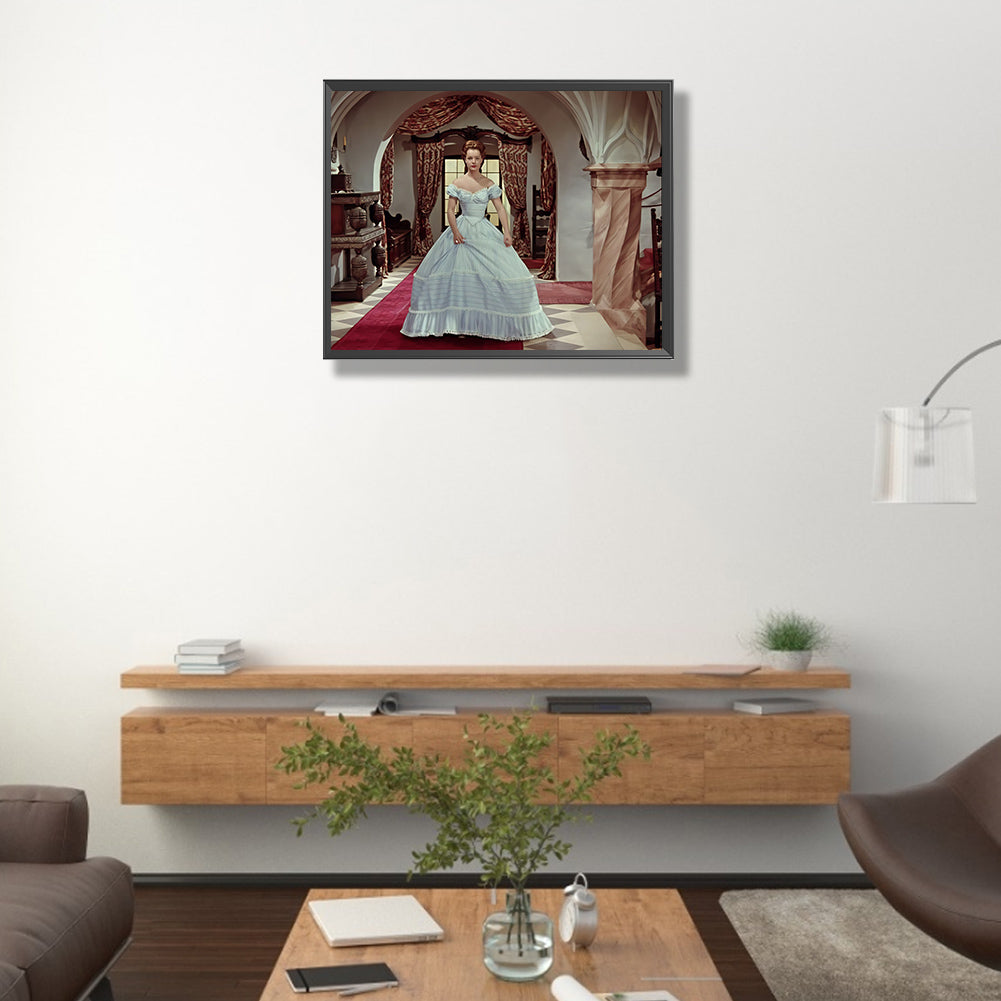 Princess Sissi - Full Round Drill Diamond Painting 50*40CM
