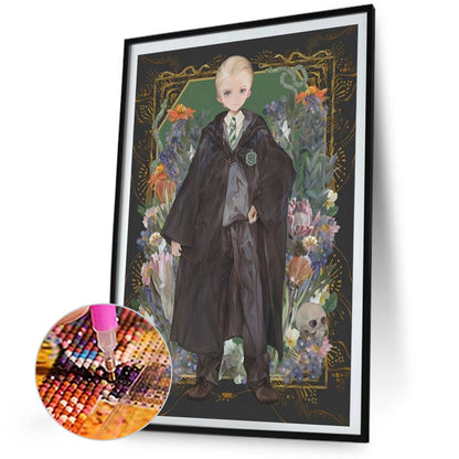 Malfoy - Full AB Round Drill Diamond Painting 40*60CM