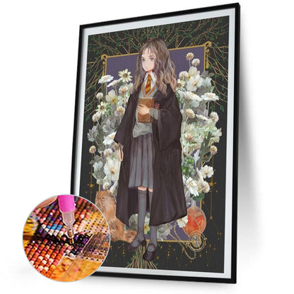 Hermione - Full AB Round Drill Diamond Painting 40*60CM