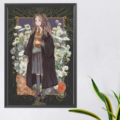 Hermione - Full AB Round Drill Diamond Painting 40*60CM