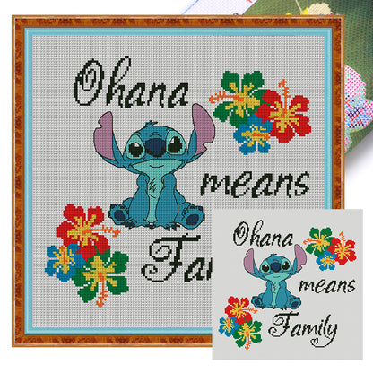 Stitch - 11CT Stamped Cross Stitch 40*40CM