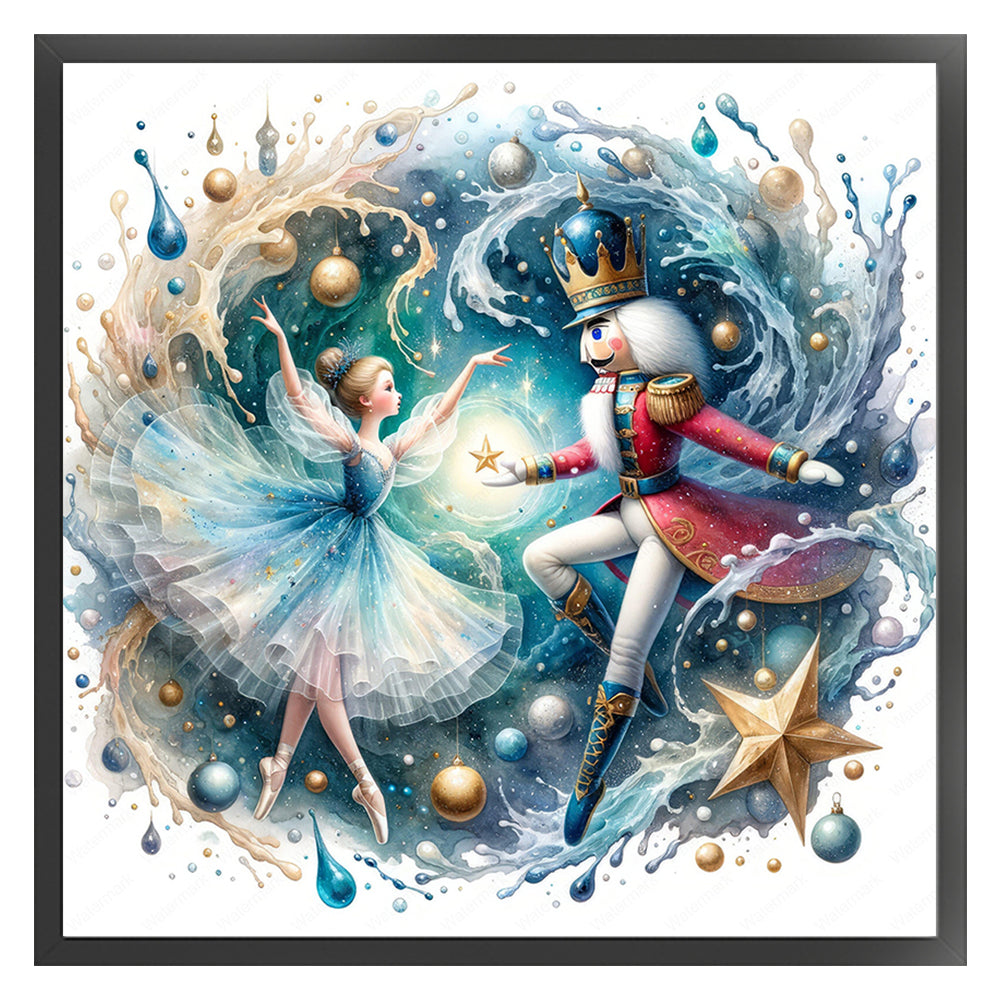 Nutcracker - 11CT Stamped Cross Stitch 40*40CM