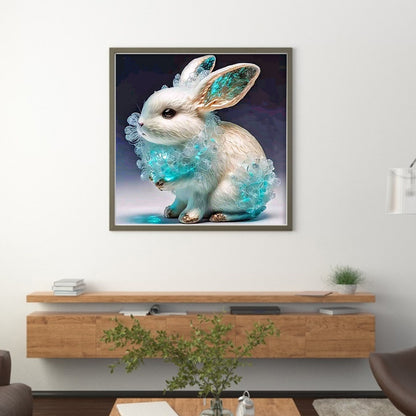 Zodiac Sign-Rabbit - 11CT Stamped Cross Stitch 40*40CM