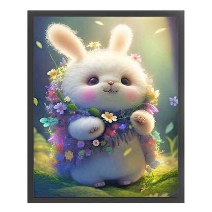 Zodiac Sign-Rabbit - 11CT Stamped Cross Stitch 40*50CM