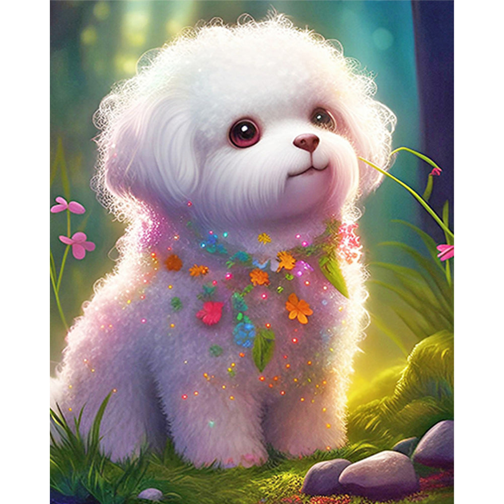 Zodiac Sign-Dog - 11CT Stamped Cross Stitch 40*50CM