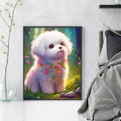 Zodiac Sign-Dog - 11CT Stamped Cross Stitch 40*50CM