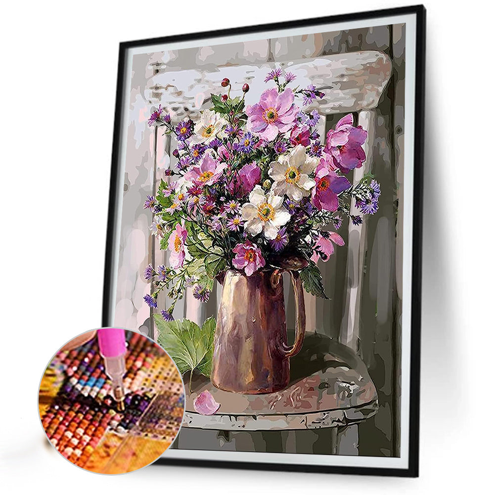 Bouquet - Full Square Drill Diamond Painting 30*40CM