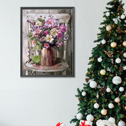 Bouquet - Full Square Drill Diamond Painting 30*40CM