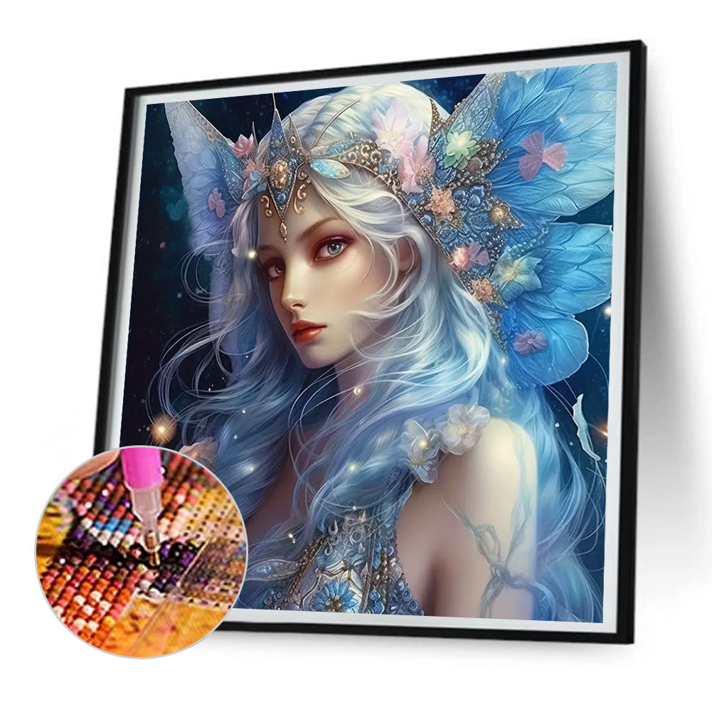 Elf Girl - Full Round Drill Diamond Painting 30*30CM