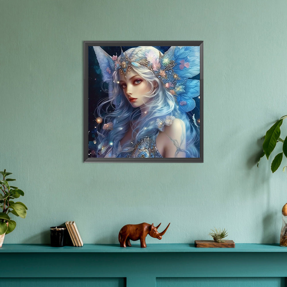 Elf Girl - Full Round Drill Diamond Painting 30*30CM