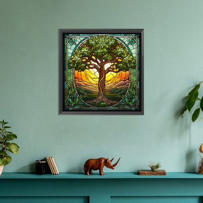 Life Tree - Full Round Drill Diamond Painting 30*30CM