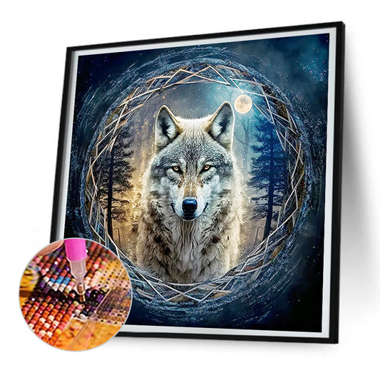 Coyote - Full Round Drill Diamond Painting 30*30CM