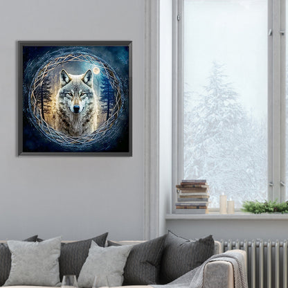 Coyote - Full Round Drill Diamond Painting 30*30CM