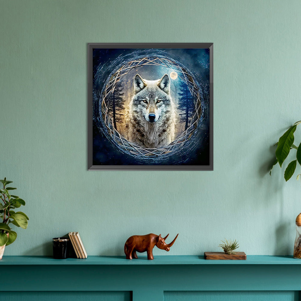 Coyote - Full Round Drill Diamond Painting 30*30CM