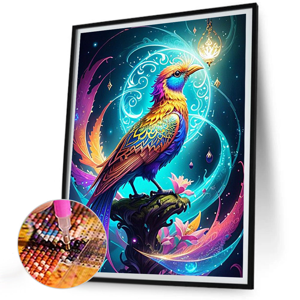 Colorful Bird - Full Round Drill Diamond Painting 30*40CM