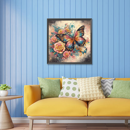 Butterfly - Special Shaped Drill Diamond Painting 30*30CM