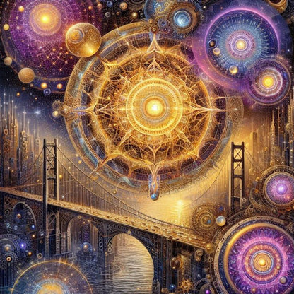 Kaleidoscope World - Full Round Drill Diamond Painting 40*40CM