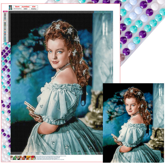 Princess Sissi - Full Round Drill Diamond Painting 50*65CM