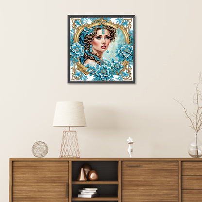 Noble Lady - Special Shaped Drill Diamond Painting 30*30CM