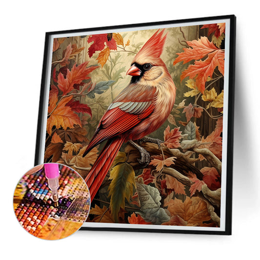 Cardinal - Full Round Drill Diamond Painting 30*30CM