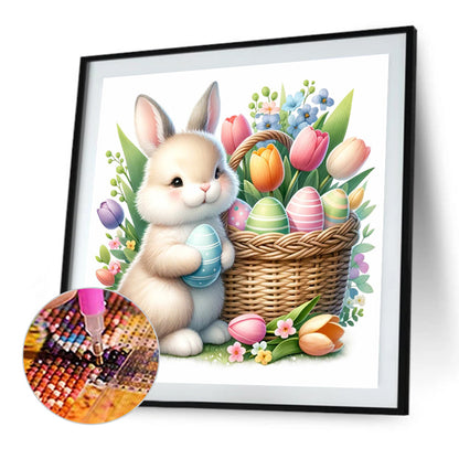 Easter Bunny - Full Square Drill Diamond Painting 30*30CM