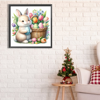 Easter Bunny - Full Square Drill Diamond Painting 30*30CM