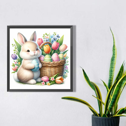 Easter Bunny - Full Square Drill Diamond Painting 30*30CM