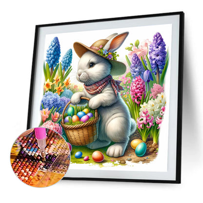 Easter Bunny - Full Square Drill Diamond Painting 30*30CM