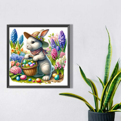 Easter Bunny - Full Square Drill Diamond Painting 30*30CM