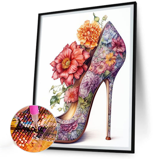 High Heel - Full Round Drill Diamond Painting 30*40CM