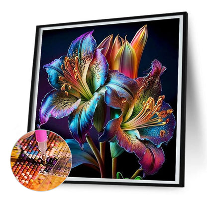 Fantasy Flower - Full Round Drill Diamond Painting 30*30CM