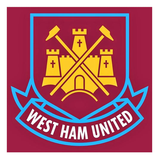 West Ham United Logo - Full Round Drill Diamond Painting 30*30CM