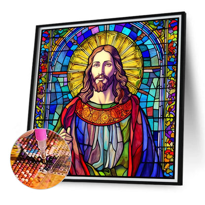 Jesus - Full Round Drill Diamond Painting 40*40CM