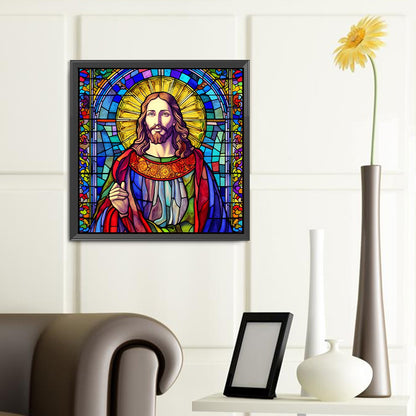 Jesus - Full Round Drill Diamond Painting 40*40CM