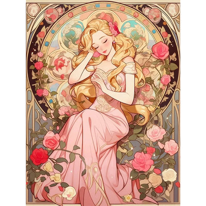 Princess - 11CT Stamped Cross Stitch 50*65CM