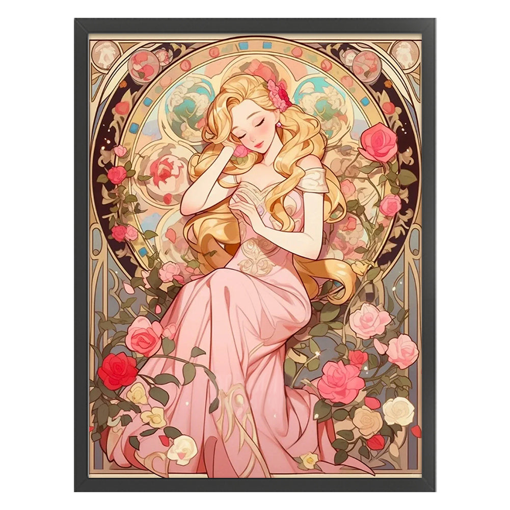 Princess - 11CT Stamped Cross Stitch 50*65CM