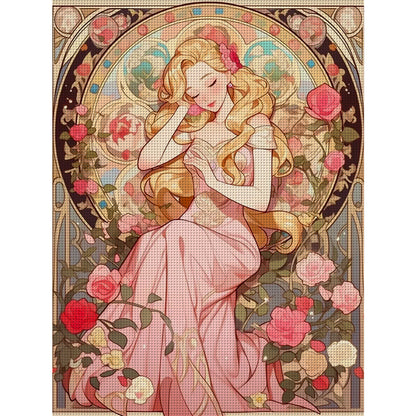 Princess - 11CT Stamped Cross Stitch 50*65CM