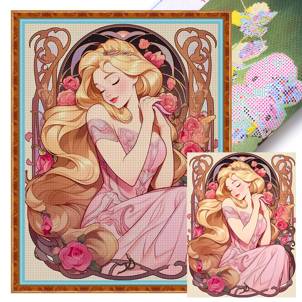 Princess - 11CT Stamped Cross Stitch 50*65CM