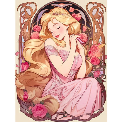 Princess - 11CT Stamped Cross Stitch 50*65CM