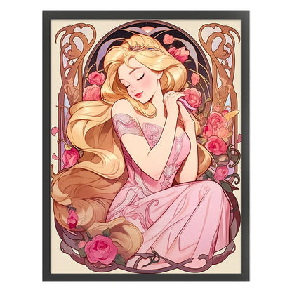 Princess - 11CT Stamped Cross Stitch 50*65CM