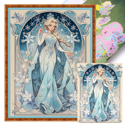 Princess - 11CT Stamped Cross Stitch 50*65CM